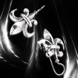 Fleur de Lys Ear Rings